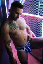 slip retro remix bleu 9