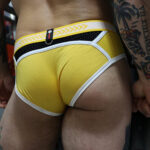 slip retro remix jaune 1
