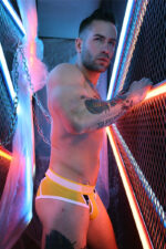 slip retro remix jaune 6