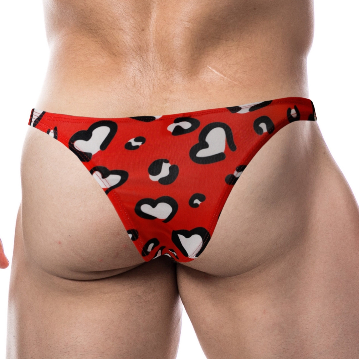 slip sexy brazilian rouge coeurs 1