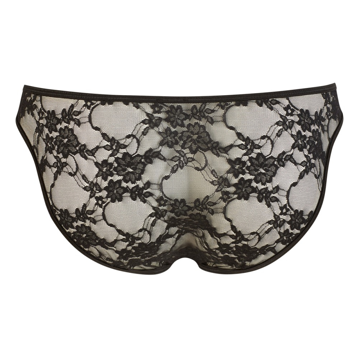 slip sexy dentelle flowthin noir 4