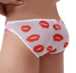 slip sexy kiss lips blanc 1