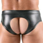 slip sexy ouvert maten noir 1