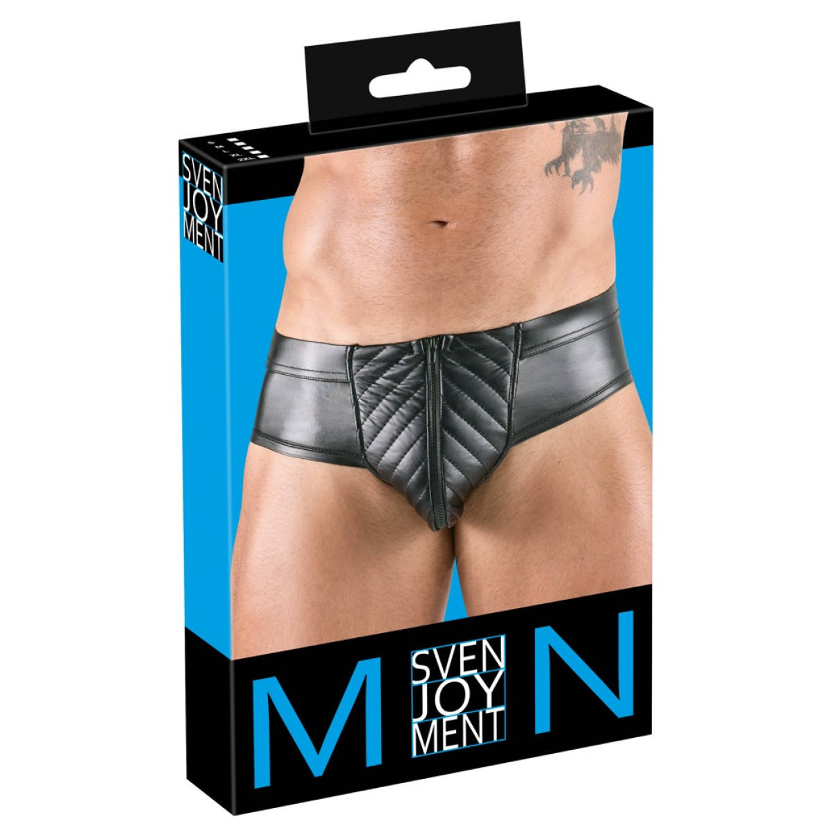 slip sexy ouvert maten noir 2