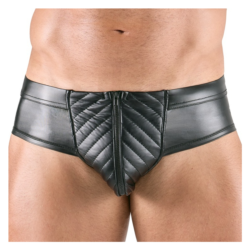 slip sexy ouvert maten noir