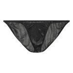 slip sexy shiny line noir 2