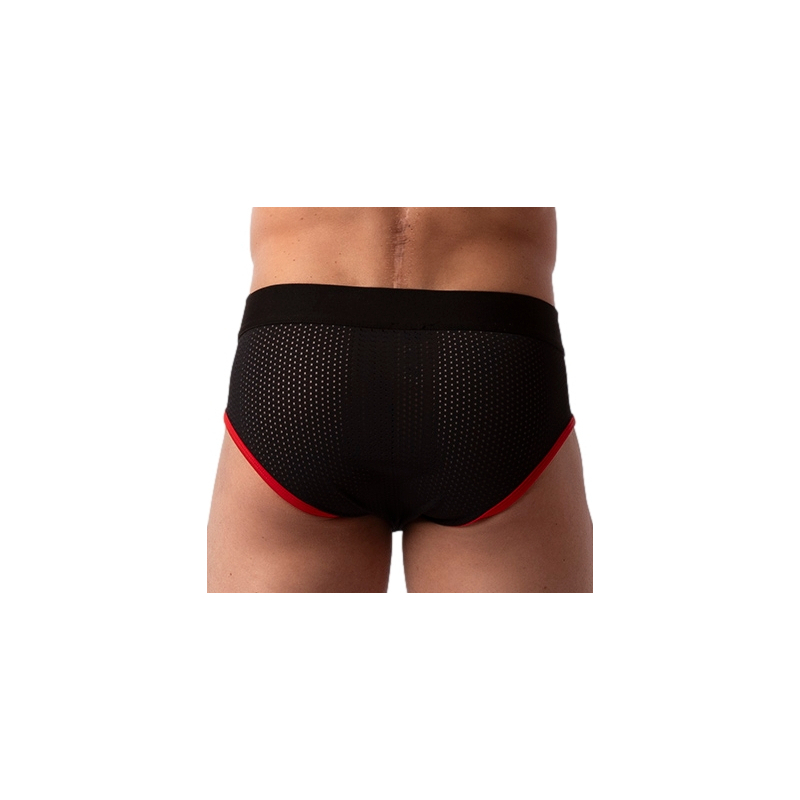 slip sicile noir rouge 1