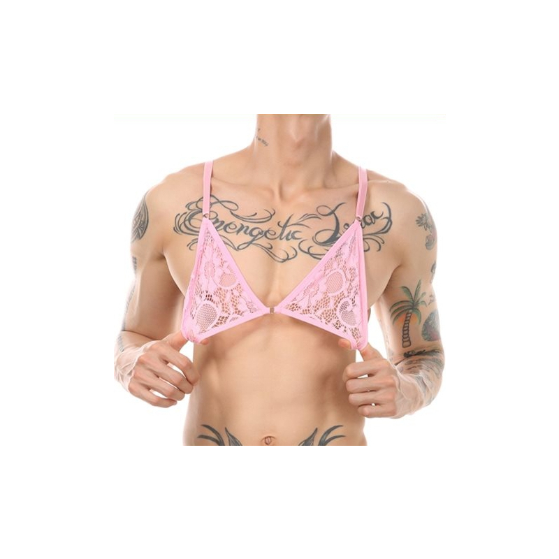 soutien gorge dentelle aleria rose 1