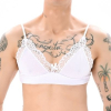 soutien gorge lace border blanc