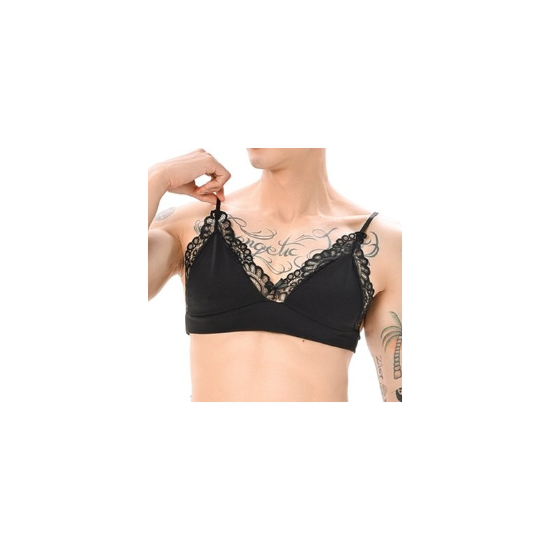 soutien gorge lace border noir