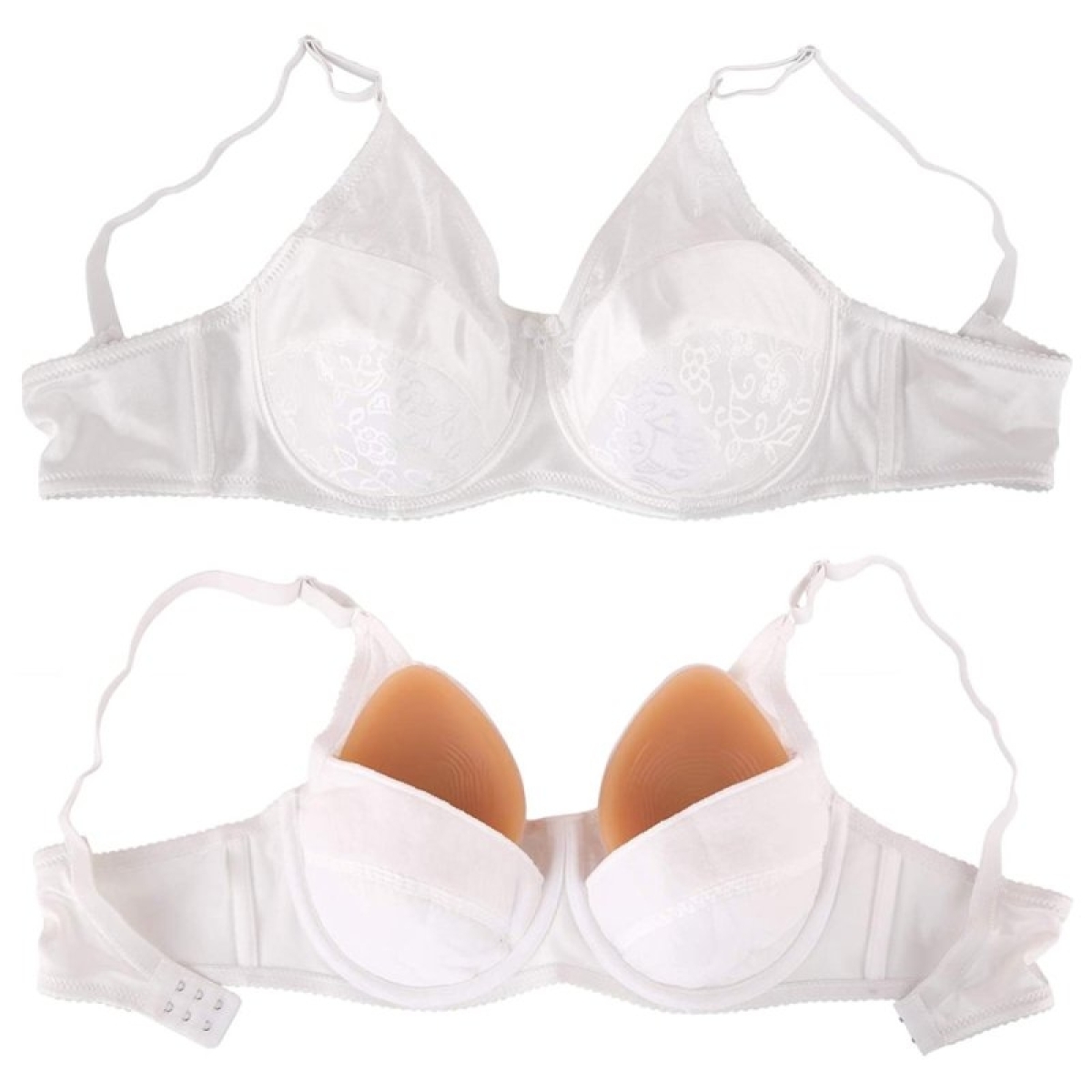soutien gorge special prothese mammaire brace blanc 4