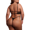 soutien gorge transparent grande taille bravia noir 2