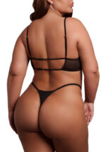 soutien gorge transparent grande taille bravia noir 2