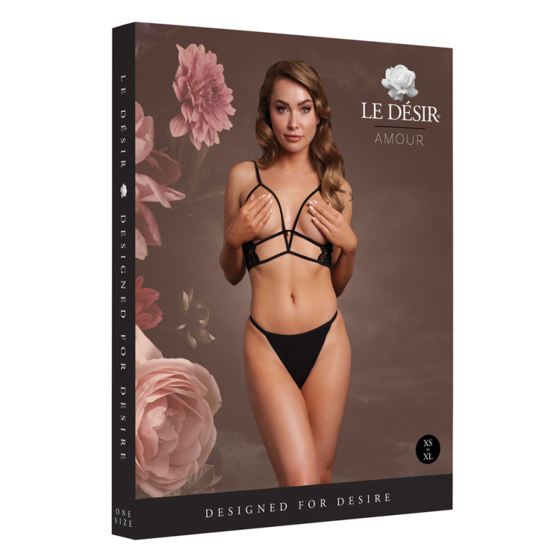 soutien gorge triangle ouvert charma noir 1