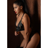 soutien gorge zippe wetlook noir 5