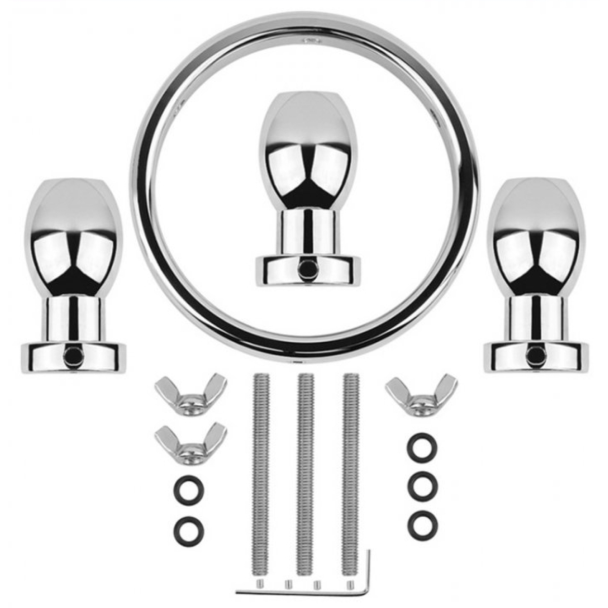 speculum anal anneau metal giant 10cm 4