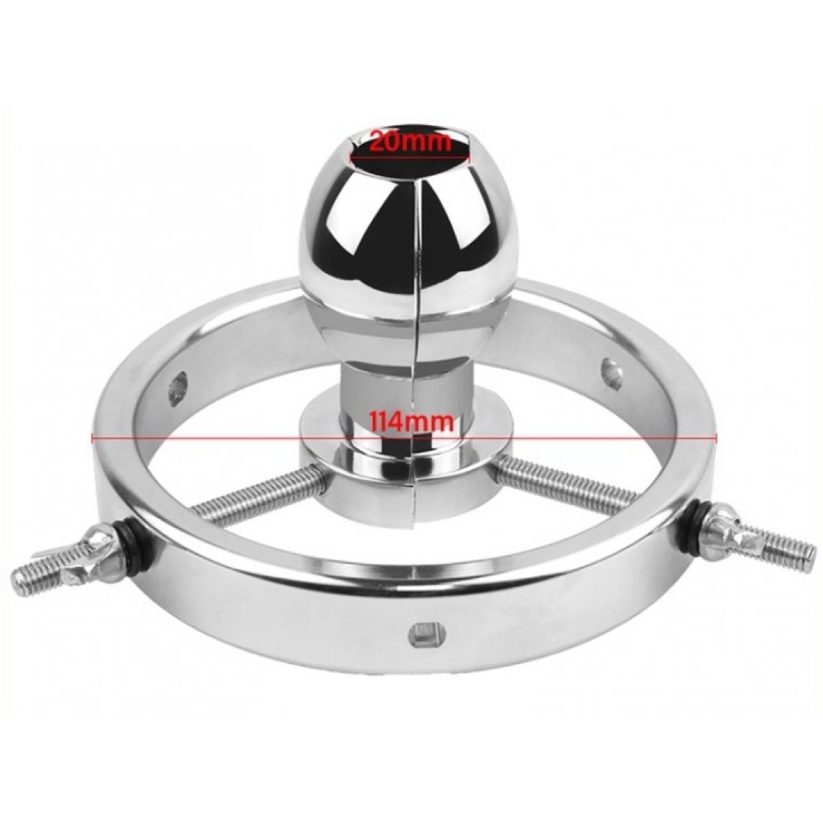 speculum anal anneau metal giant 10cm 6