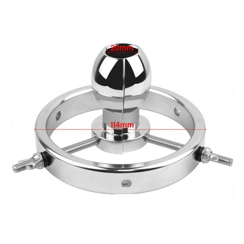 speculum anal anneau metal giant 10cm 6