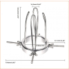 speculum anal en metal long pipe 115cm 5
