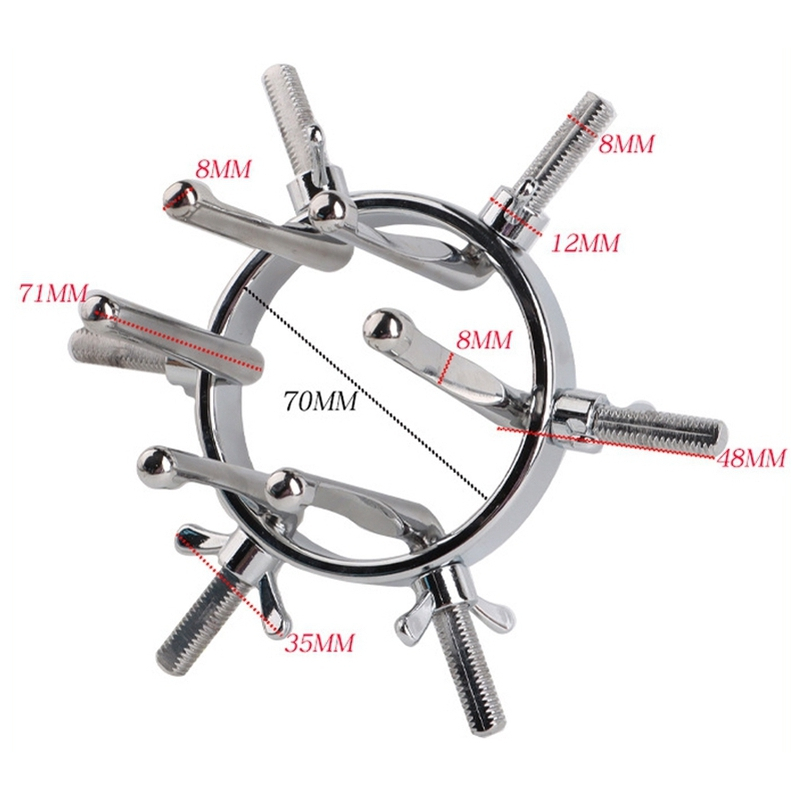 speculum anal spreader circle 6cm ouverture 55cm 6