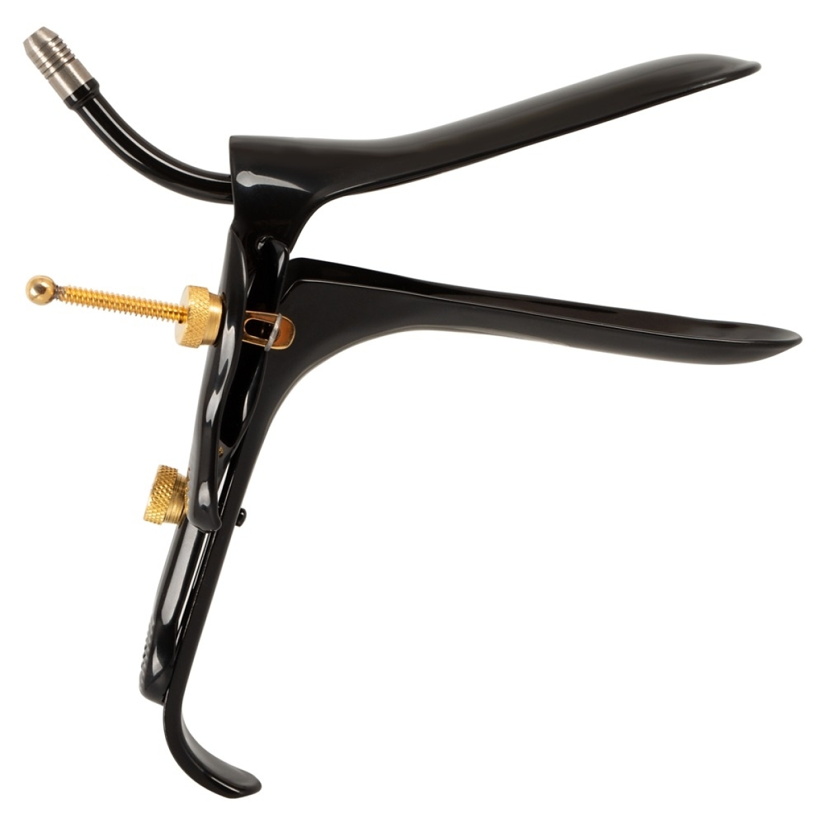 speculum en metal anal bec 10 cm hauteur 65 8 cm noir
