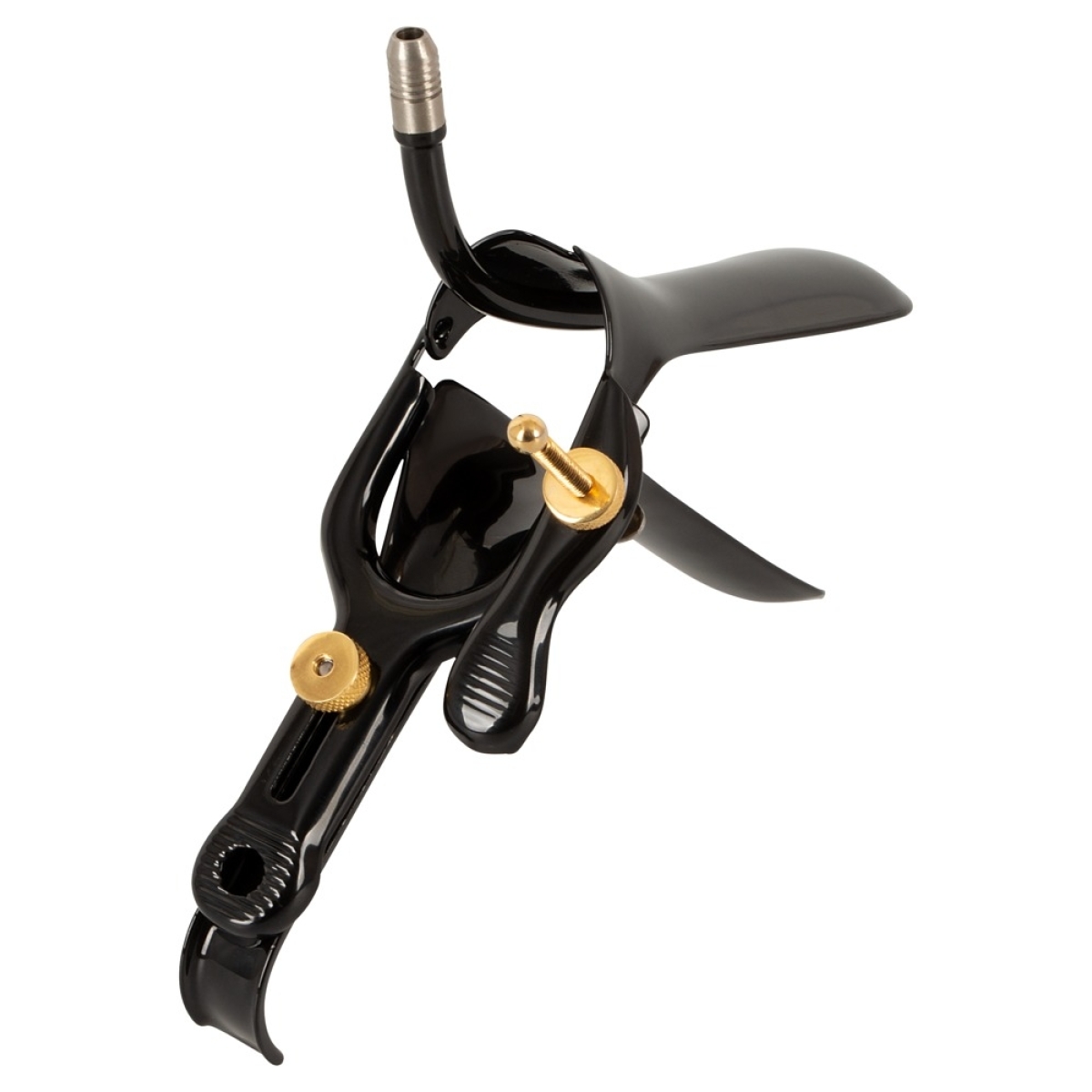 speculum en metal anal bec 10 cm hauteur 65 8 cm noir 4