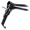 speculum en metal noir 11 x 35 cm