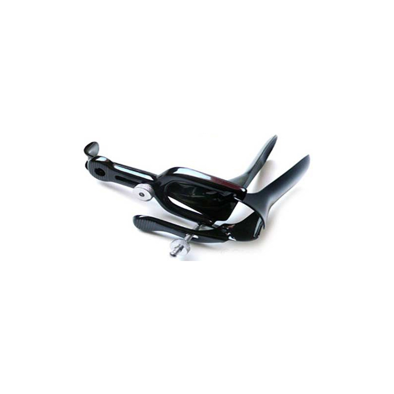 speculum en metal noir 11 x 35 cm 2