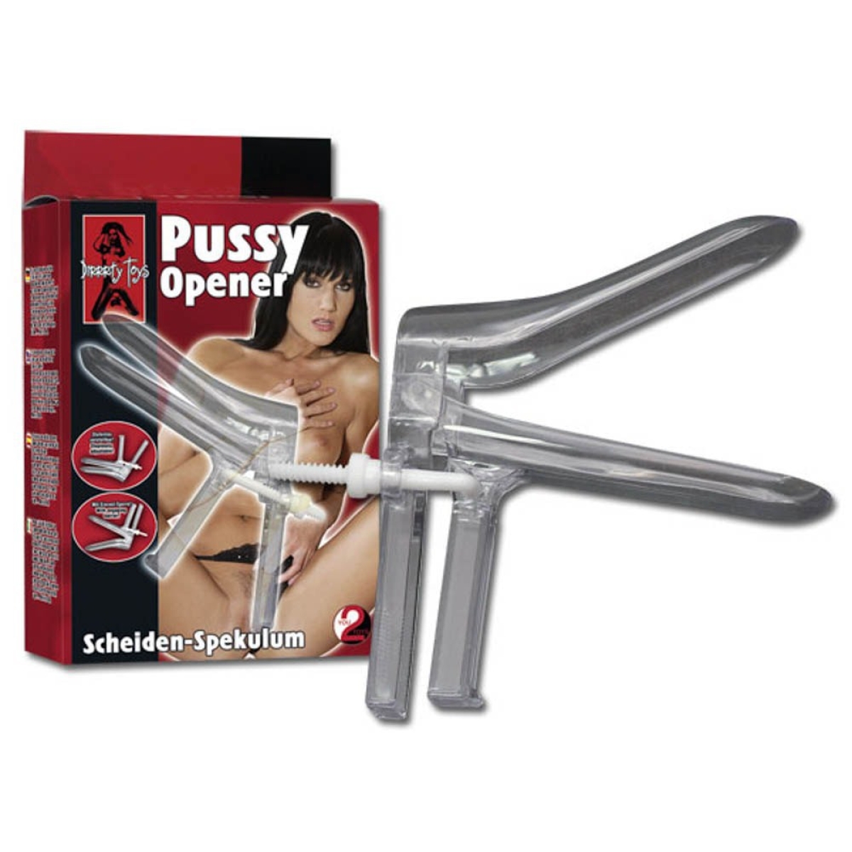 speculum transparent plastique 10 cm 1