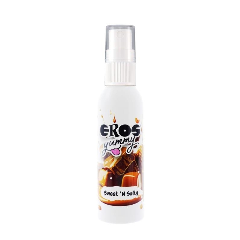 spray corporel a lecher yummy caramel sale 50 ml