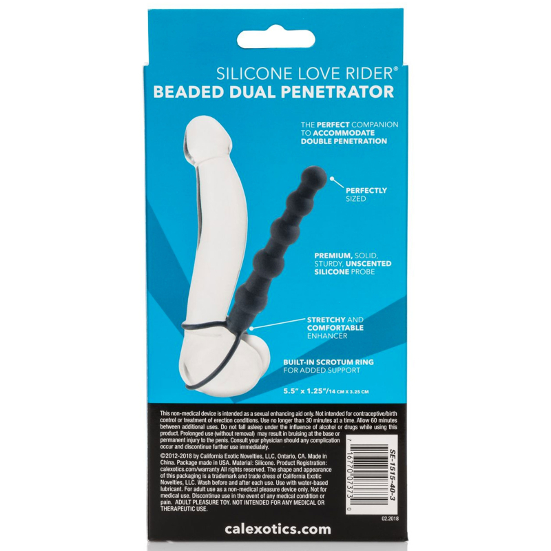 stick beads pour double penetration 14 x 26cm 2