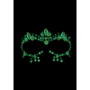 stickers strass contours des yeux phosphorescents glow jewelry 3