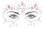 stickers strass contours des yeux phosphorescents glow jewelry 4