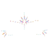 stickers strass visage phosphorescent glow jewelry 2