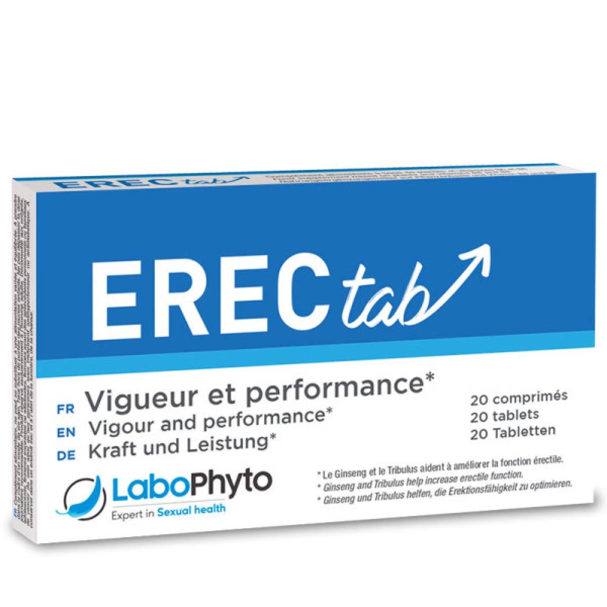 stimulant d erection erec tab 20 gelules