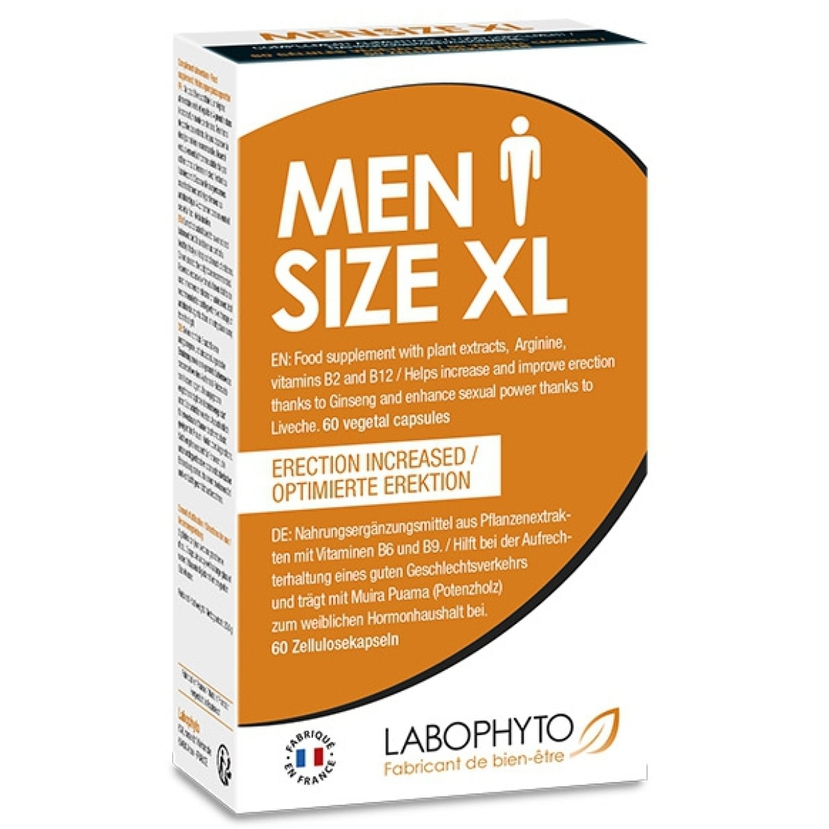 stimulant erection men size xl 60 gelules 1