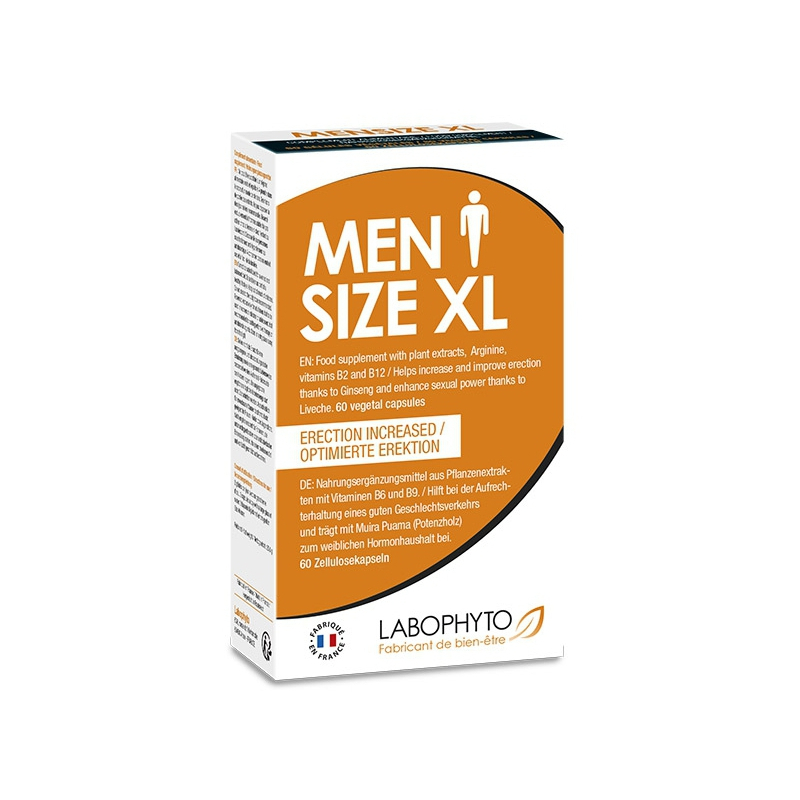 stimulant erection men size xl 60 gelules 1