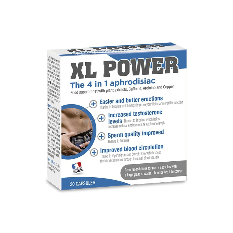 stimulant erection xl power 20 gelules 1