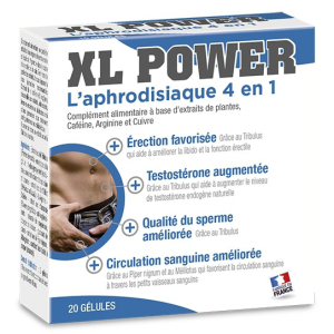 stimulant erection xl power 20 gelules