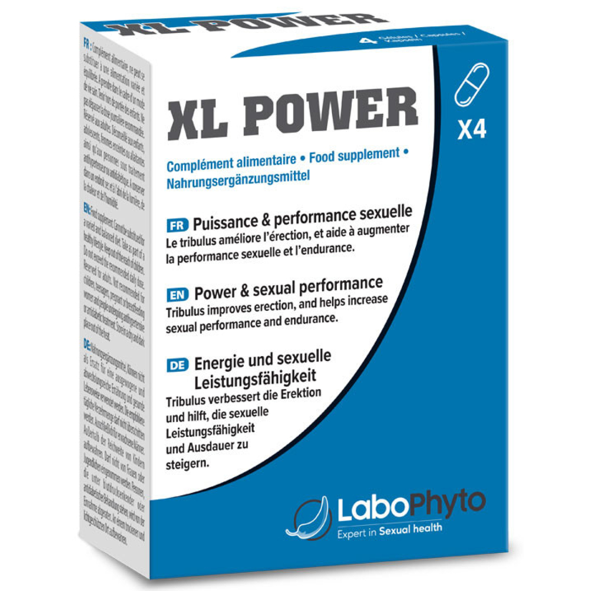 stimulant erection xl power 4 gelules