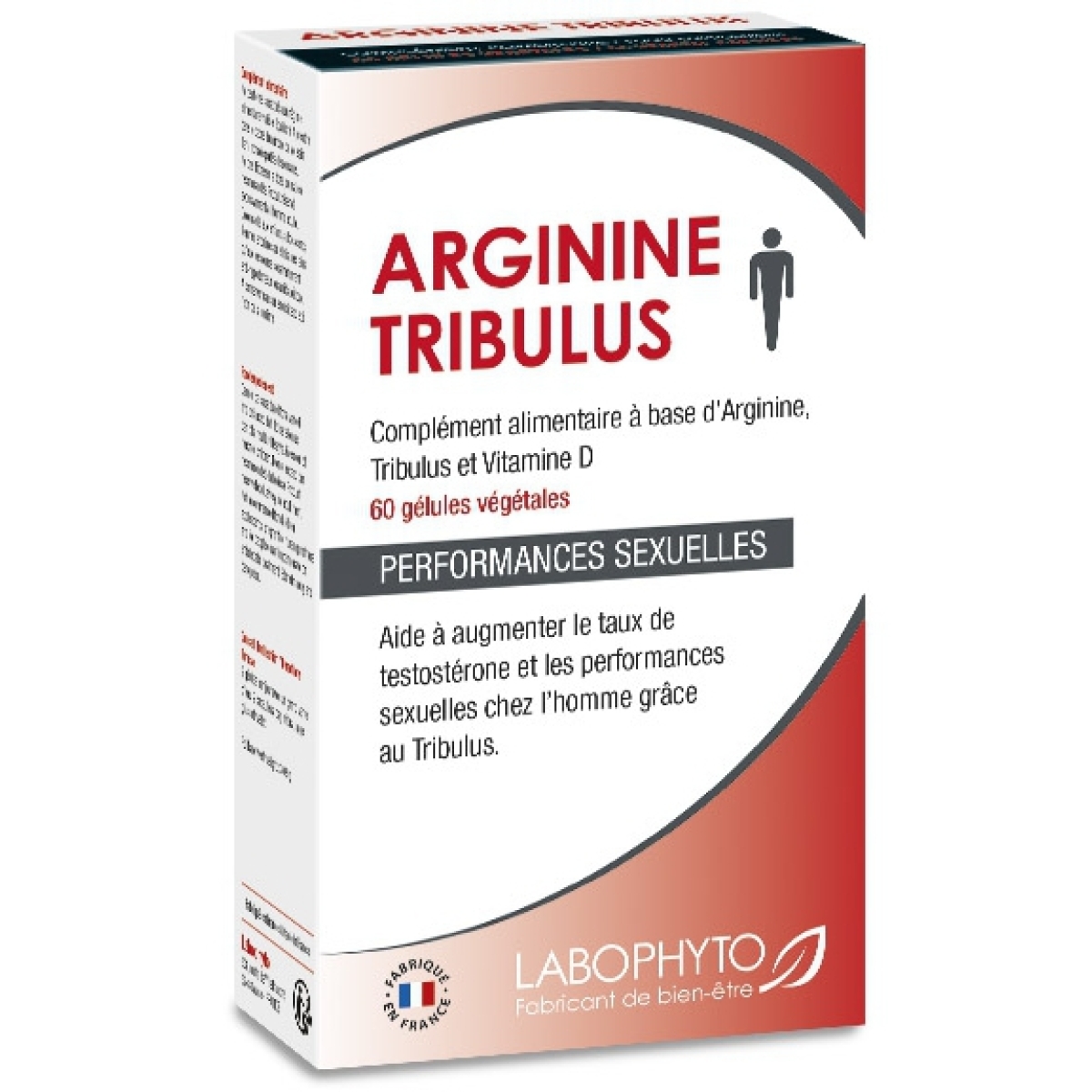 stimulant sexuel arginine tribulus 60 gelules