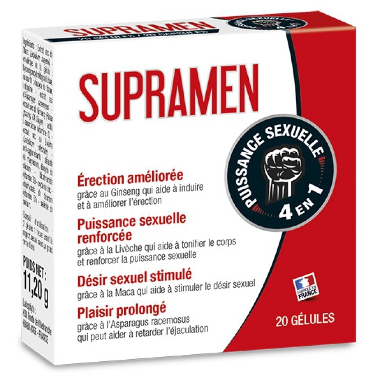 stimulant supramen 20 gelules