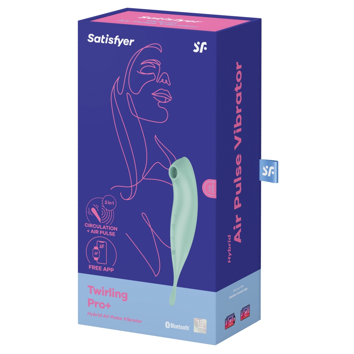 stimulateur a clitoris connecte twirling pro satisfyer vert 2 scaled
