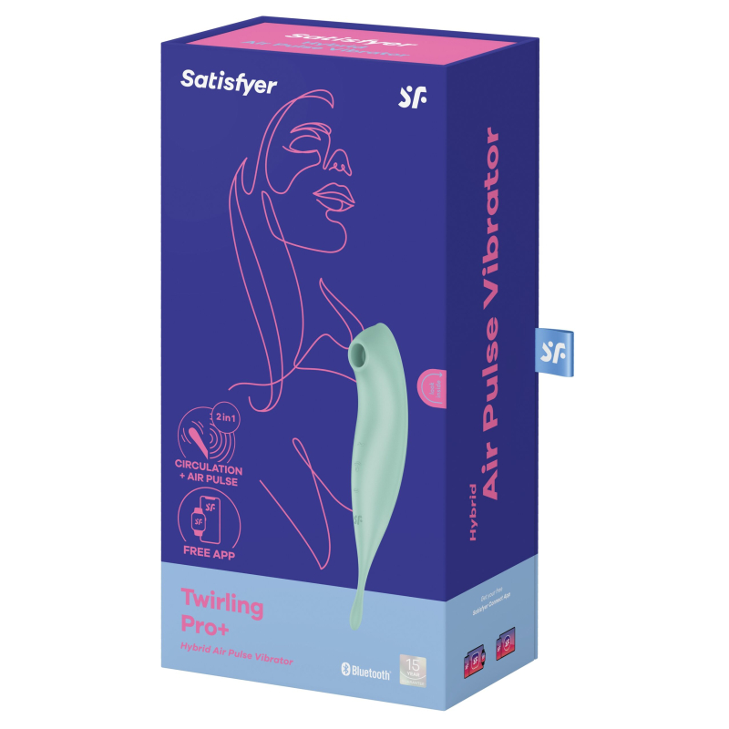 stimulateur a clitoris connecte twirling pro satisfyer vert 2 scaled