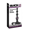 stimulateur beads velvet 165 x 35 cm noir 1