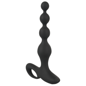 stimulateur beads velvet 165 x 35 cm noir