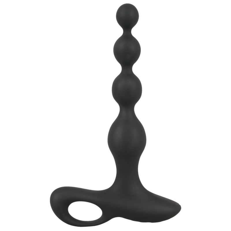 stimulateur beads velvet 165 x 35 cm noir 4