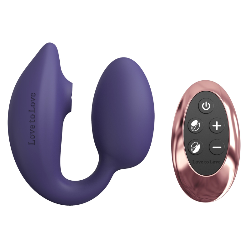 stimulateur clitoris et point g wonderlover love to love indigo scaled