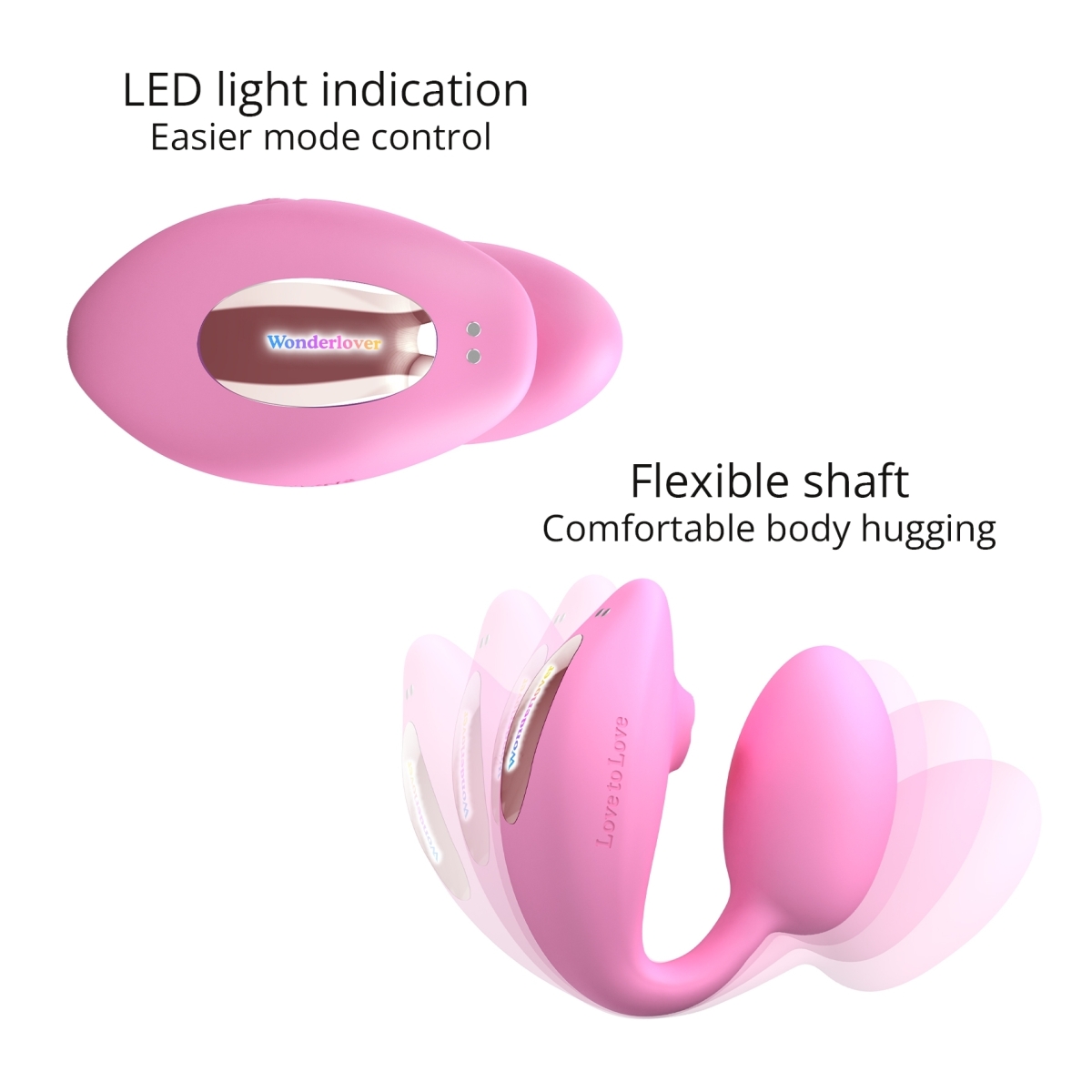 stimulateur clitoris et point g wonderlover rose 3