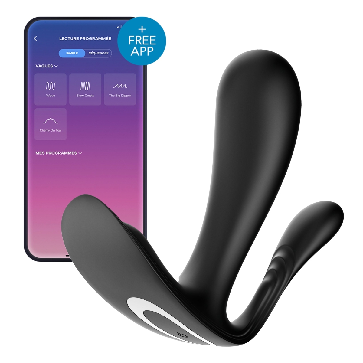 stimulateur connecte top secret satisfyer 9 x 3cm noir 6 scaled